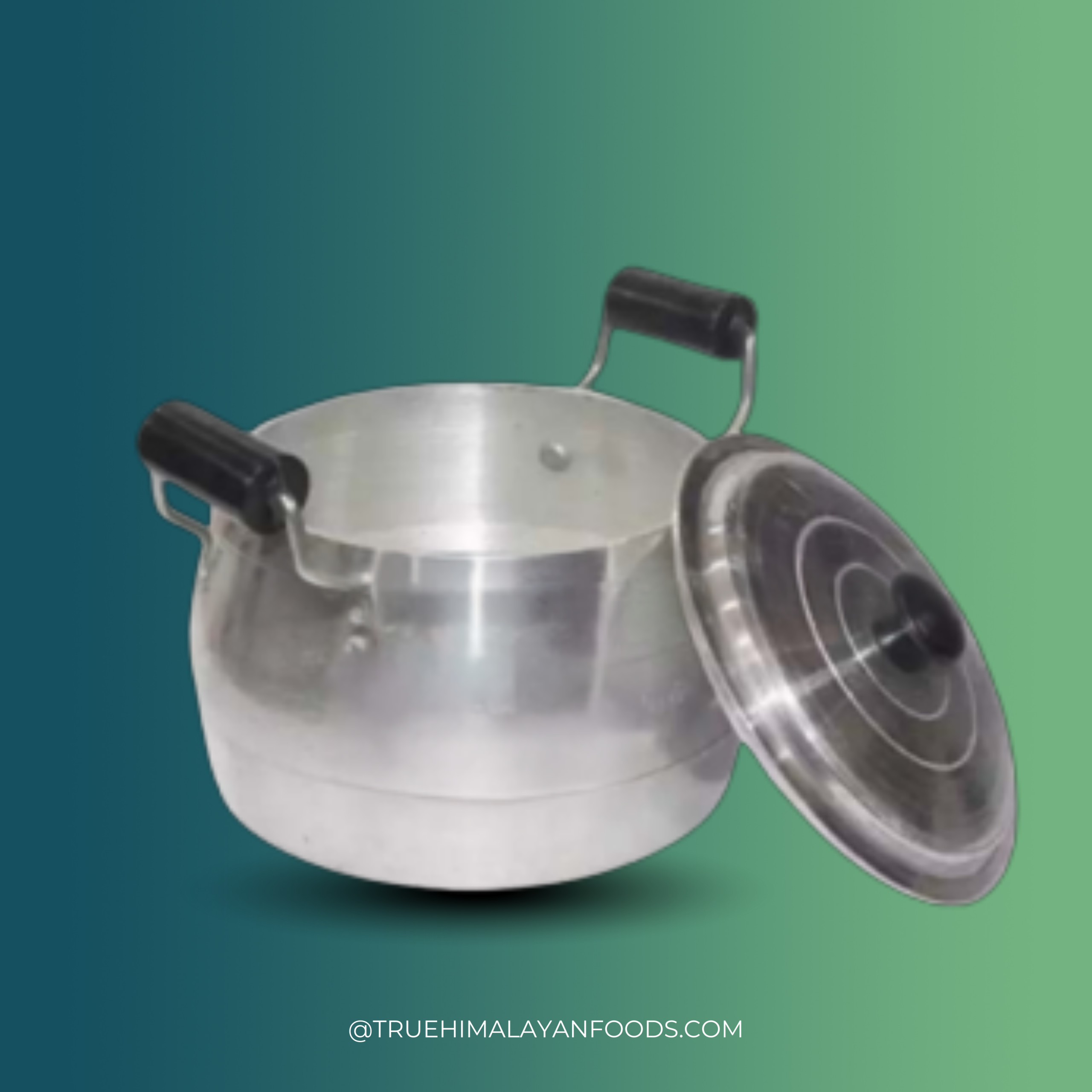 Aluminum Lato Cooker (लाटो कुकर) traditional Nepali cooking pot 6L 8L 10L USA wholesale