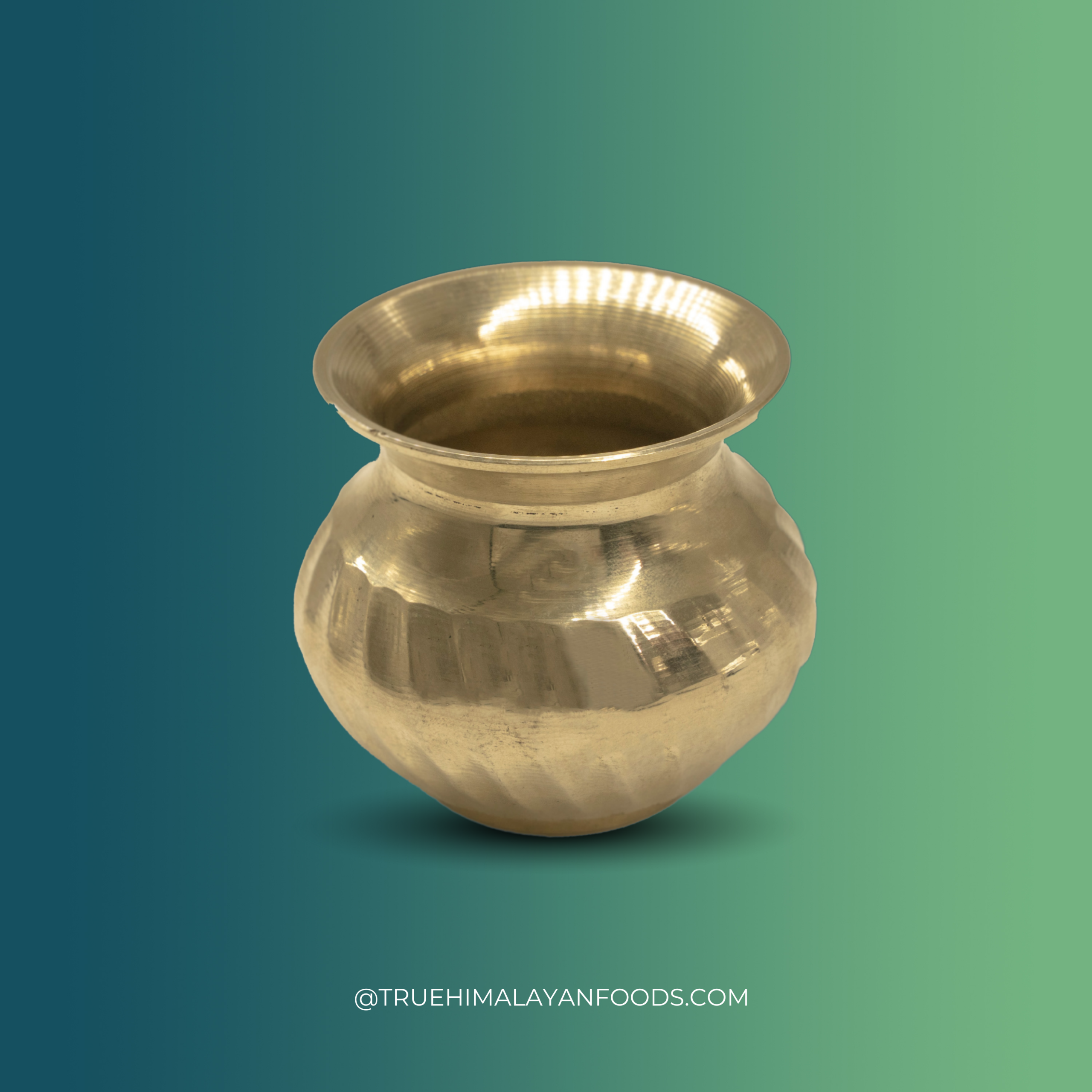 Brass Kum Kum Lota पित्तलको कुम कुम लोटा handcrafted Nepali brass vessel