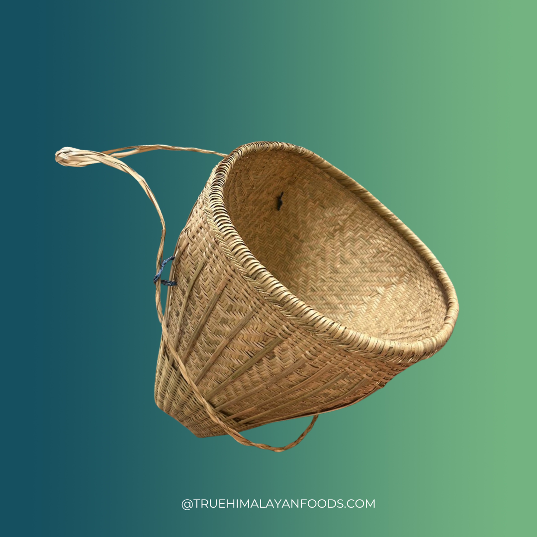 Thunse Nepali Bamboo Storage Container, Small Medium Large, eco-friendly, handcrafted, USA wholesale