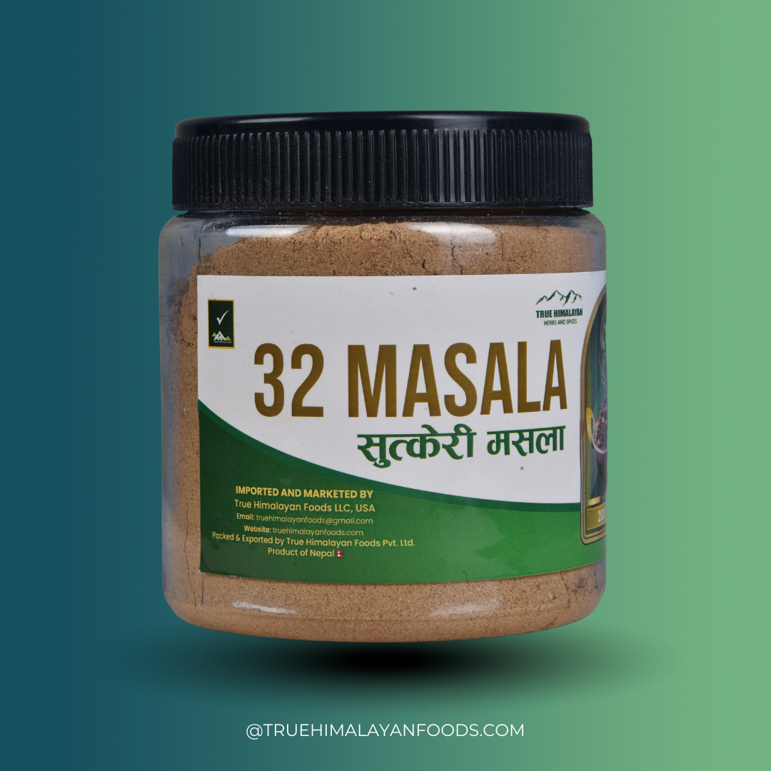 32 Masala / Sutkeri Masala (सुत्केरी मसला) 200g Nepali curry spice blend