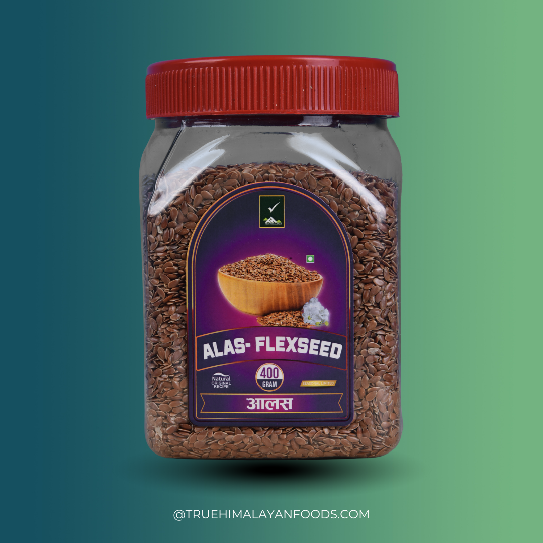 Aalas (आलस) 400g natural brown flaxseed pack