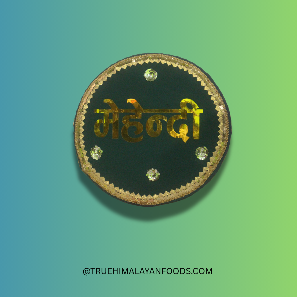 Mehendi Nanglo traditional Nepali bamboo wedding tray